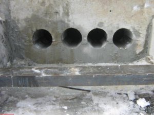Алмазное бурение отверстий в бетоне